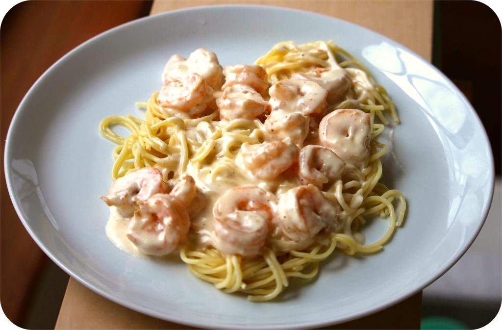 Shrimp Alfredo